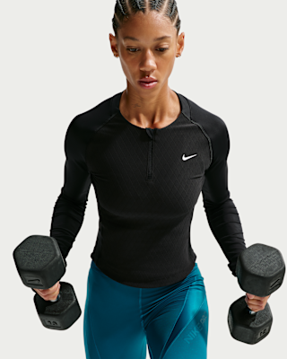 Nike Pro Sculpt Women's Dri-FIT 1/4-Zip Long-Sleeve Top. Nike ZA